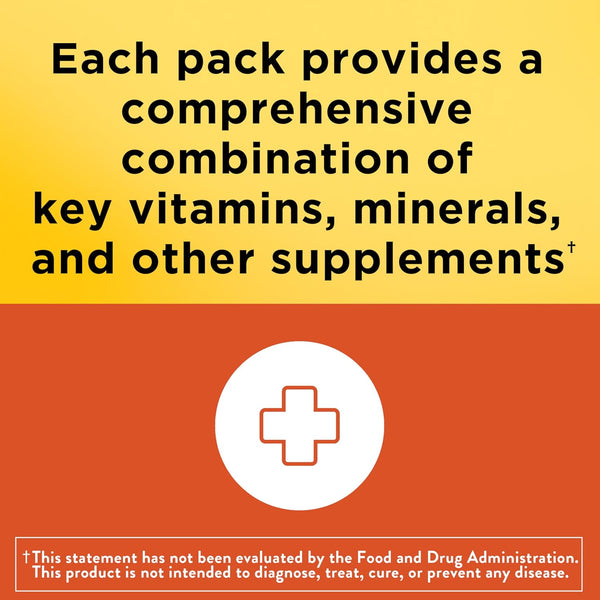Nature Made Daily Diabetes Health Pack, Dietary Supplement for Nutritional Support, 30 Packets, 30 Day Supply