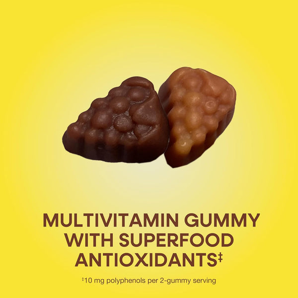 Nature'S Way Alive! WomenÃ¢ÂÂS 50+ Daily Gummy Multivitamins, Supports Multiple Body Systems*, Supports Healthy Heart, Brain & Bones,* B-Vitamins,