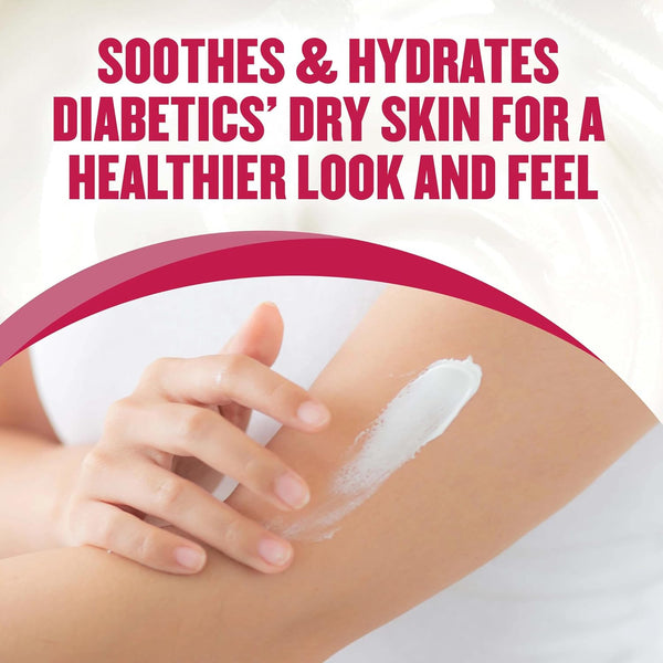 Gold Bond Diabetics' Dry Skin Relief Body Lotion, 18 Oz., with Aloe to Moisturize & Soothe