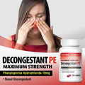 HealthA2Z® Decongestant PE, Phenylephrine HCl 10mg, Sinus Relief, 300 Count 300 Count, 10mg (Pack of 1)