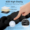 Cloud Wrist Rest for Computer Keyboard Arm Wrist Rest with Non-Slip Base Extended Wrist Rest Ergonomic Memory Foam for Keyboard and Mouse Typing