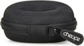 Cheopz Travel Watch Case Single Storage Box for Wristwatches & Smart Watches up to 50Mm, Black