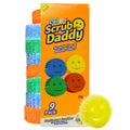Scrub Daddy Scratch-Free Multipurpose Kitchen Sponges - Bulk Dish Sponges for Kitchen, Bathroom, Household Cleaning & More - Made with Bpa-Free