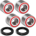 6PCS Wheel Bearings Kit & Front Wheel Shaft Seal for Can-Am Defender/Commander/Maverick/Outlander/Renegade Replaces # 293350040, 705400088,