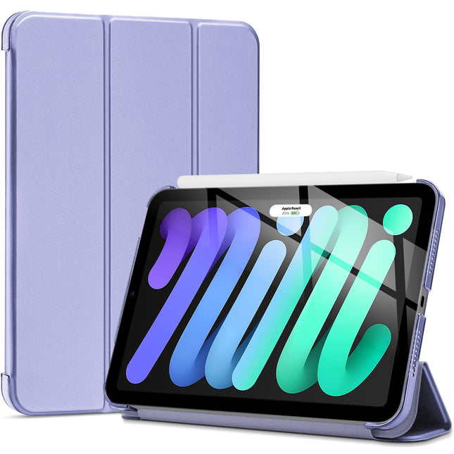 ProCase Smart Case for iPad mini 7 A17 Pro 2024/Mini 6 2021 8.3" -Lightpurple Li
