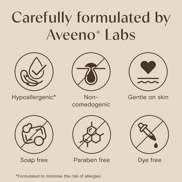 Aveeno Positively Radiant Brightening Facial Cleanser with Moisture Rich Soy Extract, Helps Even Skin Tone & Texture While Gently Lifting Away
