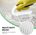 Setsail Scrub Brush, Heavy-Duty Scrub Brushes for Cleaning with Stiff Bristles Cleaning Brush for Shower, Bathroom, Carpet, Kitchen and Bathtub