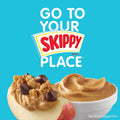 SKIPPY Creamy Peanut Butter Spread, No Sugar Added Peanut Butter, 40 Oz Jar | 7g Protein Per Serving 40 Ounce (Pack of 1)