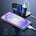Super Fast Charger Type C, 25W USB C Wall Charger Fast Charging 6.6FT Cable Blue 6.6FT