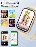 RUIMEN Smart Watches for Women Men (Answer/Make Calls), 1.8" Smartwatch for Ios/Android Phones, Fitness Tracker Heart Rate/Sleep Monitor Digital