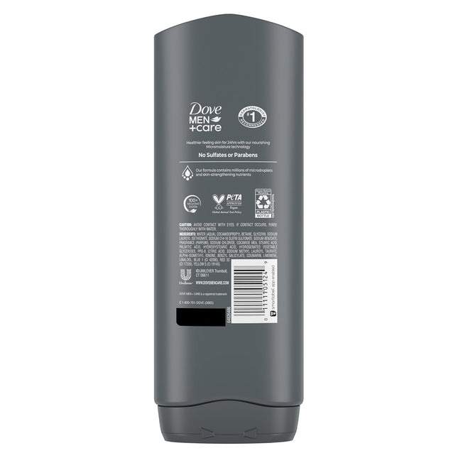 Dove Men+Care Body and Face Wash Hydrating Clean Comfort Body Wash for Men with 