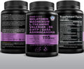 12-in-1 Melatonin Sleep Capsules - Natural Sleep Aids for Adults with Melatonin 5mg and Magnesium Glycinate 500mg, Sleep Aid with Ashwagandha, L