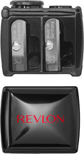 Revlon Universal Points Makeup Sharpener, Black, 1 Count Pack of 1