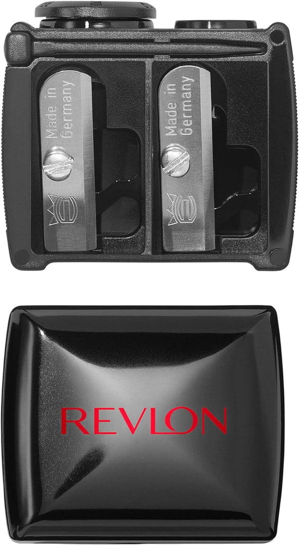 Revlon Universal Points Makeup Sharpener, Black, 1 Count Pack of 1