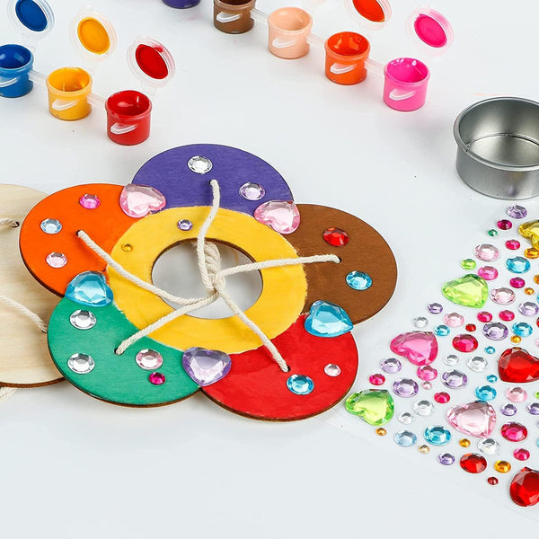 DIY Wooden Bird Feeders Craft Kits, Arts & Craft Outdoor Toys for Kids 4-12 DIY Bird Feeders