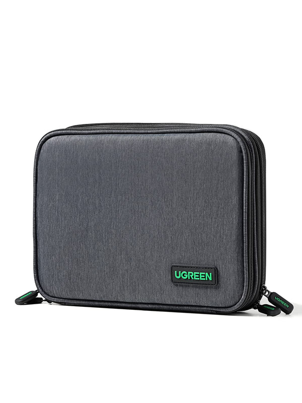 UGREEN Electronic Organizer Travel Cable Organizer Storage Bag for Data Cables, USB C Charger, SD Card, Hard Drive, Charging Cord, Mouse, Power