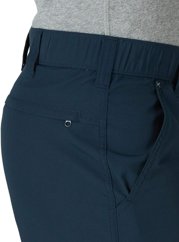 Wrangler Authentics Men's Performance Side Elastic Utility Short 32 Imperial Blue