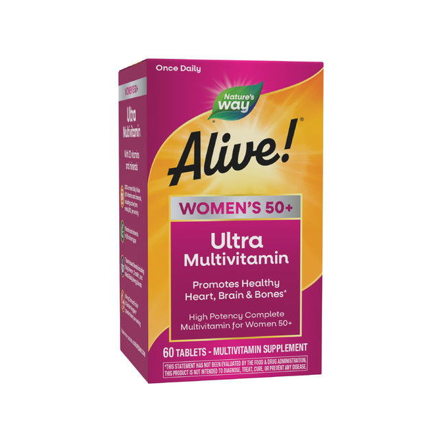 NatureÃ¢ÂÂS Way Alive! WomenÃ¢ÂÂS 50+ Ultra Potency Complete Multivitamin, H