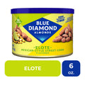 Blue Diamond Almonds Elote Street Corn Flavored Snack Nuts, 6 oz, Pack of 1 Elote Mexican Street Corn 6 Ounce (Pack of 1)