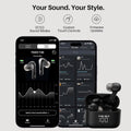 TOZO T20 Wireless Earbuds Bluetooth Headphones 48.5 Hrs Playtime with LED Digital Display, IPX8 Waterproof, Dual Mic Call Noise Cancelling 10Mm