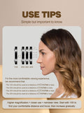 Macaki 10X Magnifying Mirror with 2 Suction Cups, 3.5 inches Magnified Makeup Mirror and Slant Tweezers,Black,1PC | Portable Magnifying Mirror,