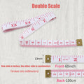 Tape Measures 24 Pack Measuring Tape Bulk for Body Sewing Tailor Cloth Craft Supplies Knitting Projects Measurement Double Scale 150Cm/60Inch