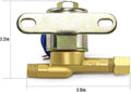 Humidifier Water Solenoid Valve 4040, Exact for Aprilaire Valve 400 500 600 700 220 224 Part#B2015-S85,B2017-S85 | 24 Volts | 2.3 Watts | 60