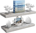 Sorbus Floating Shelves - 2 Pack 24 X 9 Inch Rustic Blue Wall Shelves for Bedroom, Kitchen, Living Room, Bathroom Shelves, Home Decor - Extra Long