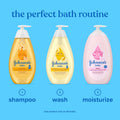 Johnson's Baby Head-To-Toe 2 in 1 Tear Free Wash & Shampoo with Aloe Vera and Vitamin B5, Safe and Gentle for Newborns and Delicate Skin,