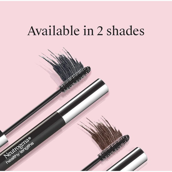 Neutrogena Healthy Lengths Mascara for Stronger, Longer Lashes, Clump-Free, Smudge Proof, Flake-Free, Lengthening Mascara with Olive Oil & Vitamin