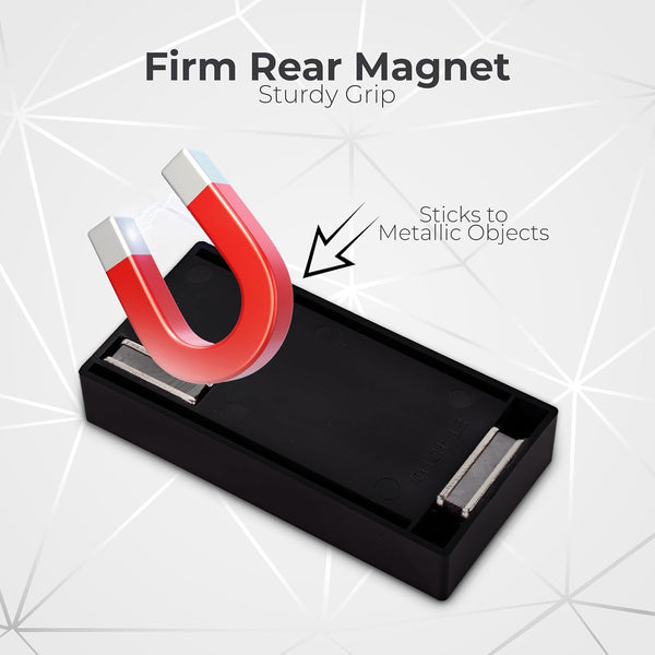 RamPro Hide A Key Magnetic Key Holder Under Car - Hide A Key for Your Car So You Never Lock Out - Plastic Magnet Key Hider to Store a Spare for