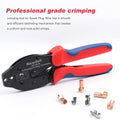 Spark Plug Wire Crimper, Newdeli Crimping Pliers for Spark Plug Stripping Tool, ND-2048 for Crimping and Stripping Spark Plug Wire, Dia