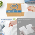 Laundry Detergent Sheets 200 Sheets, Fragrance-Free, Eco-Friendly, Plastic-Free, Hypoallergenic, Liquidless Washing Supplies for Dorm Travel