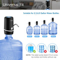 Water Dispenser for 5 Gallon Bottle, Fast Pumping Automatic Water Pump Black