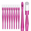 Pana® USA (10Pcs in a Pack) Plastic Cuticle Pusher Hard Rubber Tipped Nail Art Tool Cleaner Remover