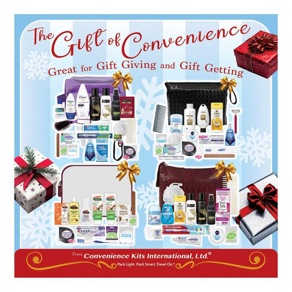 Convenience Kits International Women's Deluxe 10 Piece Kit with Travel Size TSA Compliant Essentials Featuring: Pantene Hair Products in Reusable