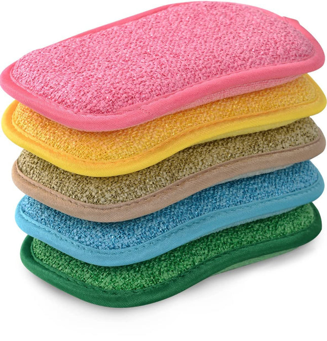 Multipurpose Kitchen Scrub Sponges, Heavy Duty Cleaning Non-Scratch Scrub Sponge