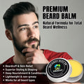 Beard Straightener for Men w/Beard Oil, Balm, Comb & E-Book for All Beard Type,w/Dual Voltage Travel-Friendly,Auto Shut-Off,Anti-Scald Feature