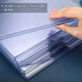 Zonon 5 Set Comic Book Display Case Set, Include Comic Book Sleeves and Clear Plastic Easels, 7.6 x 10.7 Inch Magazine Protectors for Collectors