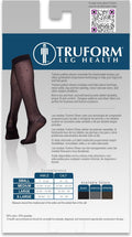 Truform Sheer Compression Stockings, 15-20 mmHg, Women's Knee High Length, Dot Pattern, Nude, Medium Nude Medium (1 Pair) Dot Pattern