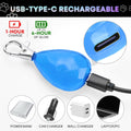 2-Pack Rechargeable Dog Light, Dog Collar Light,Waterproof ,3 Modes LED Dog Safety Lights,Multiple Color Options,Clip On Collar, Leash or