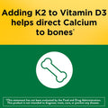 Nature Made Vitamin D3 K2 Supplement, 30 Softgels 30 Count (Pack of 1)