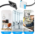 3/4" Strong Back-Glue Self Adhesive White Cable Zip Tie Mounts 100pcs with 8" Ties, Screws, Outdoor Sticky Wire Fasteners Cable Clips Management