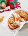 300 Pcs Self Adhesive Cookie Bags, 4x6 Inches Self Sealing Cellophane Bags, Clear Resealable Cellophane Bag for Packaging, Cookies, Gifts, Candy,