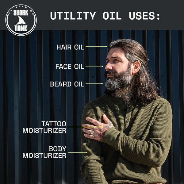 Beardbrand Beard Oil for Men with Jojoba & Vitamin E – Softens Stubble, Conditions Skin & Promotes Beard Growth | Teakwood, Rosemary, & Citrus