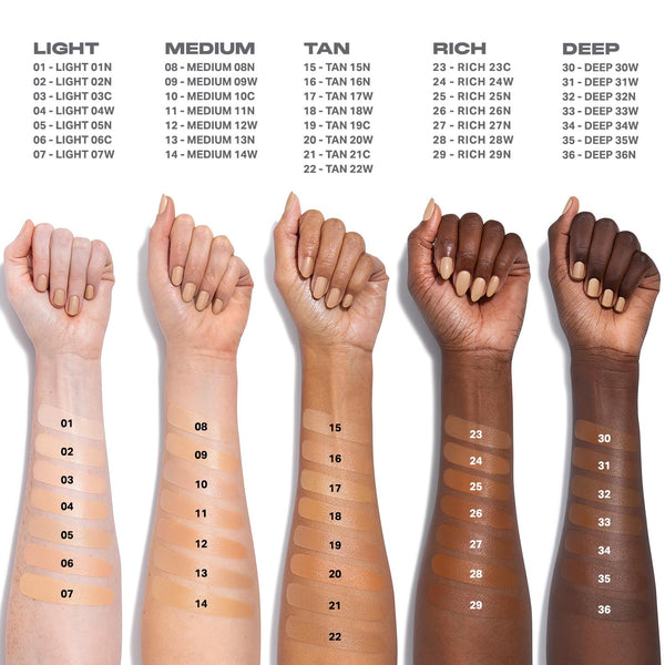 Morphe Lightform Liquid Foundation - Extended Hydration Foundation Makeup with a Lasting, Natural Radiant Finish - Long-Wearing Formula with