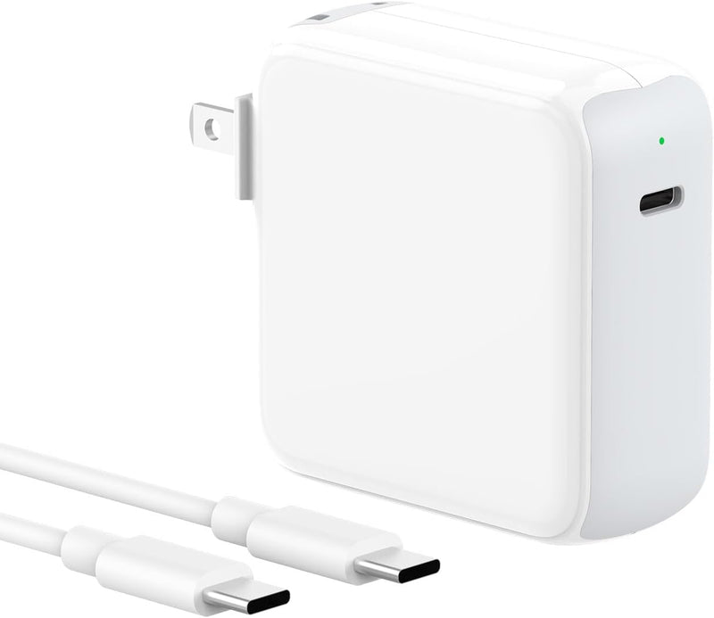 Charger for MacBook Air MacBook Pro 13 14 15 16 inch 2025 2024 2023 2022 2021 2020, M1 M2 M3 M4 Laptop 70W USB C Power Adapter, iPad, LED, 6.6FT