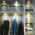 Tap Light 6 Pack Portable LED Puck Touch Night Lights - Battery Operated Under Cabinet Lighting for Kitchen, Closet, Classroom, Indoor & Outdoor