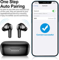 Wireless Earbuds,Bluetooth 5.3 Ear Buds Immersive Sound Hi-Fi Stereo IPX8 Waterproof Headsets Premium Deep Bass Headphones with 4 Mics Call Noise