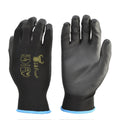 G & F Work Gloves for Men, Lightweight Grip, Polyurethane Coated, Touchscreen Compatible, Flexible & Breathable, Durable Construction, Ideal for